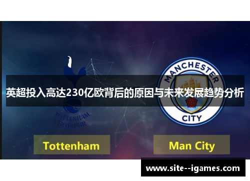 英超投入高达230亿欧背后的原因与未来发展趋势分析